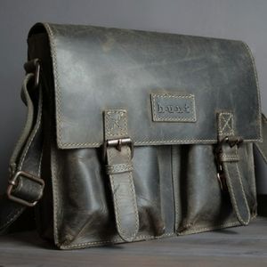 Genuine Leather Messenger Bag